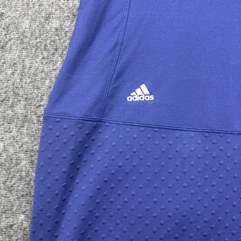 Adidas Golf Dress Size 8 Womens Blue TPG Sawgrass Polo Collar - Picture 2 of 8